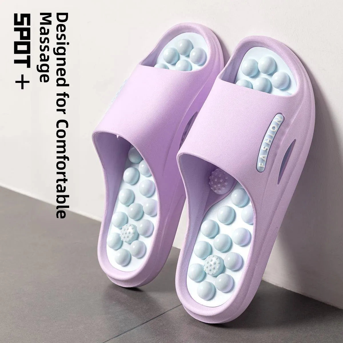 Chinelos de massagem para uso interno, para homens, uso doméstico, antiderrapante, verão, banheiro, sola de seixo, saúde, pon...