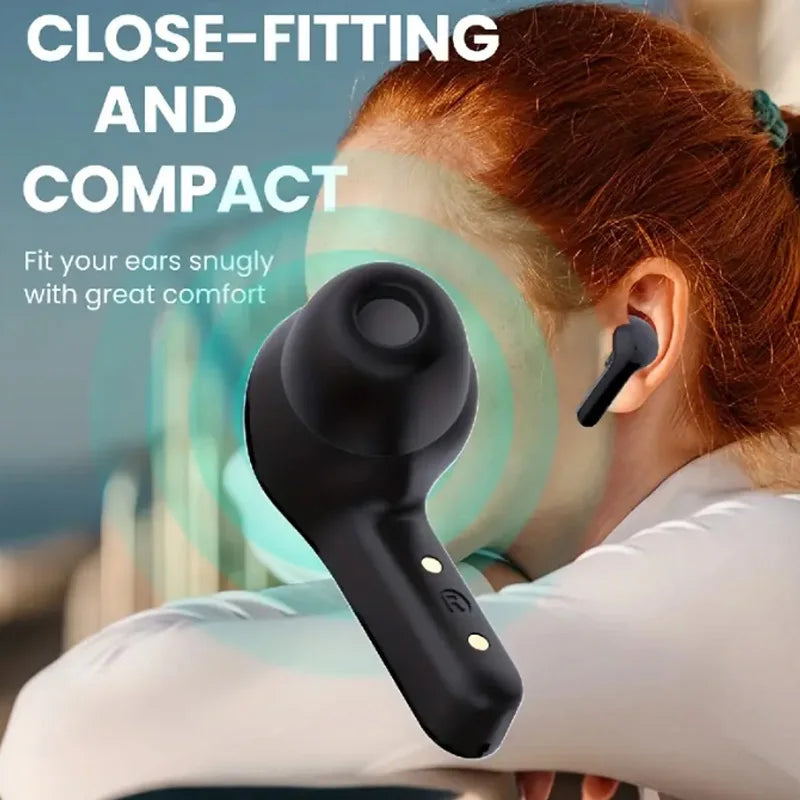 Fones de ouvido intra-auriculares AIR31 transparentes fashion ENC com cancelamento de ruído - Fones de ouvido intra-auriculares sem fio, disponíveis em várias opções de cores para C